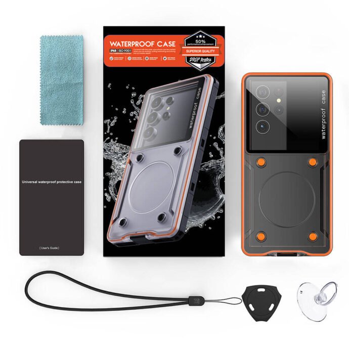⁦غطاء إحترافي للهاتف ومقاوم للماء - WaterProof Case⁩ - الصورة ⁦7⁩