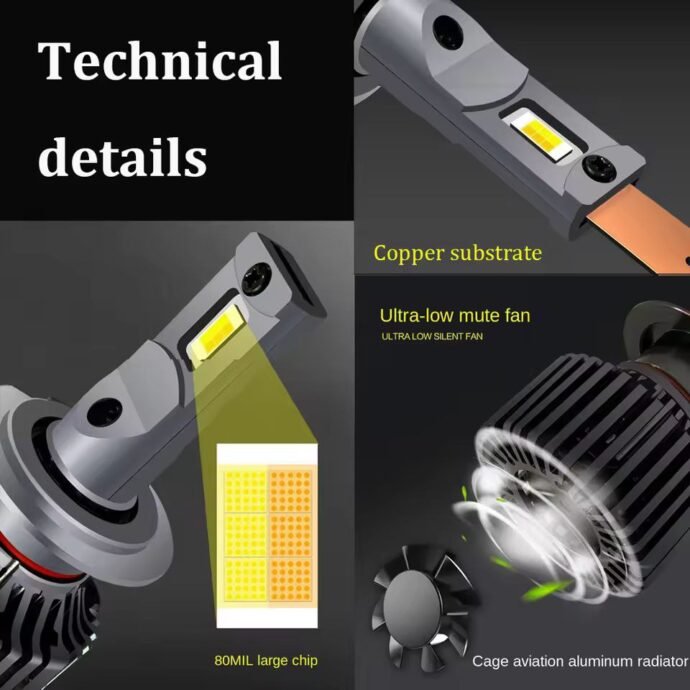 ⁦أضواء إحترافية للسيارة LED / LOUPE⁩ - الصورة ⁦7⁩